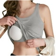 thumbnail image 1 of Hvyesh Cotton Tank Top with Built in Bra for Women Shelf Bra Camisole Tops Workout Tops Cami Bra Padded Tank Top Sports Bras, 1 of 5