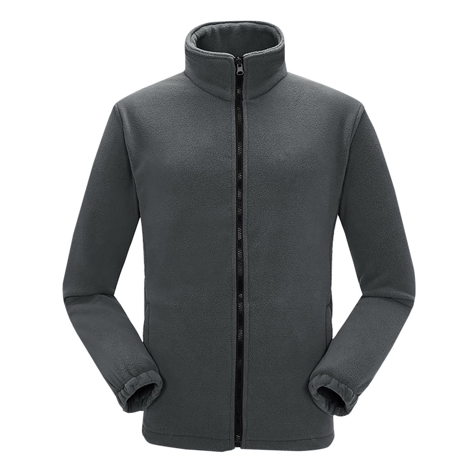 Mens lightweight fleece full zip discount
