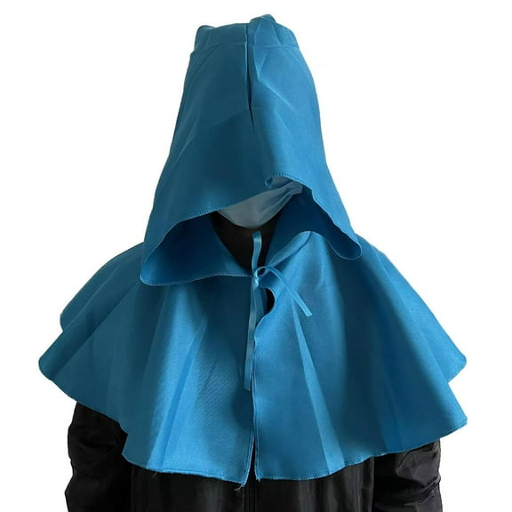 Hvyesh Halloween Cloak Medieval Hood Cape Men Women Renaissance Halloween Cosplay Costume