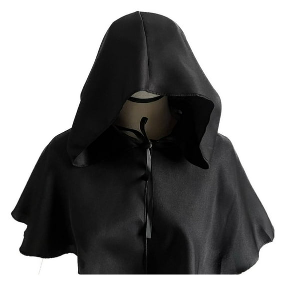 Hvyesh Halloween Cloak Medieval Hood Cape Men Women Renaissance Halloween Cosplay Costume