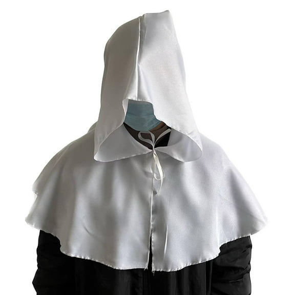 Hvyesh Halloween Cloak Medieval Hood Cape Men Women Renaissance Halloween Cosplay Costume