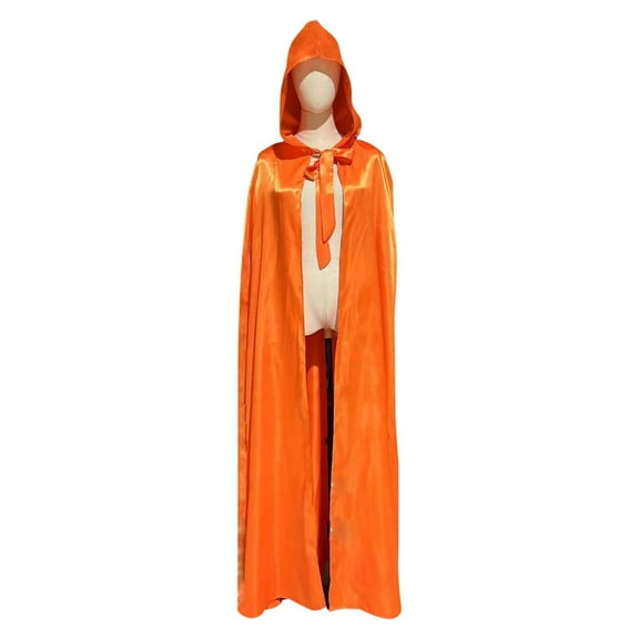 Hvyesh Halloween Cloak With Hood Renaissance Cape Unisex Adult Full Length Medieval Cloak Party Wizard Cosplay Cloaks