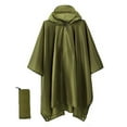 thumbnail image 1 of Hvyesh Hooded Rain Poncho for Adult,Mens Womens Gothic Shawl Wrap Cape Hiking Camping Emergenc Raincoat Waterproof Hooded Coat Jacket, 1 of 6