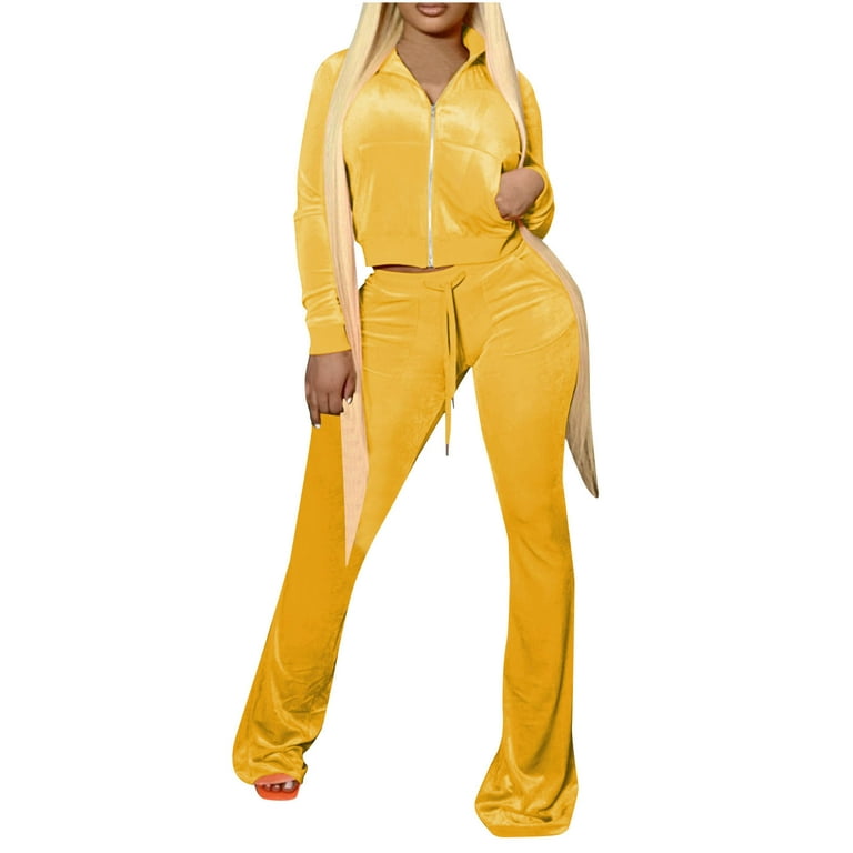 Hvyesh Womens 2 Piece Outfits Y2K Sweatsuits Matching Sets Zip Up Hoodies Casual Jackets with Pockets Trendy Shorts,Lounge Sets for Women Clearance