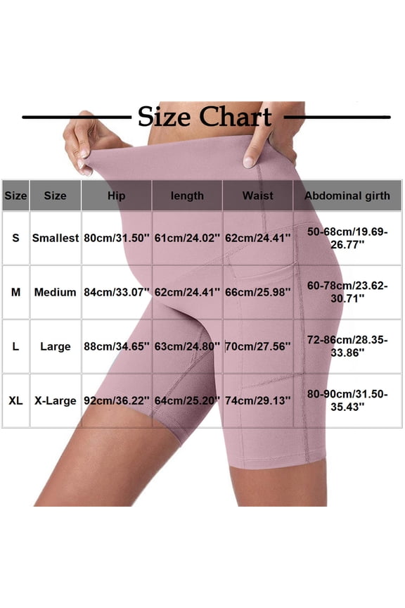 Maternity Yoga Shorts Over The Belly Pregnancy Legging Women Workout Athletic Running Biker Shorts Comfy Stretchy Pajamas Pants