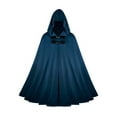 thumbnail image 1 of Hvyesh Medieval Cloak with Hood Halloween Renaissance Hooded Cape for Men and Women, 1 of 3