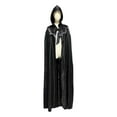 thumbnail image 1 of Hvyesh Medieval Cloak with Hood Renaissance Cape for Men and Women Halloween Costume, 1 of 2