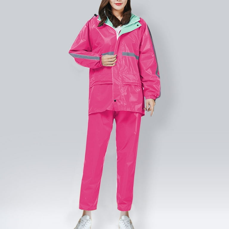 Hood Rain Gear For Outdoor Workers Hvyesh Men Women Classic Rain