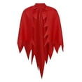 thumbnail image 1 of Hvyesh Men Women Red Cape Lace Up Cloak Adult Medieval Renaissance Halloween Cosplay Costume Dress Up, 1 of 3