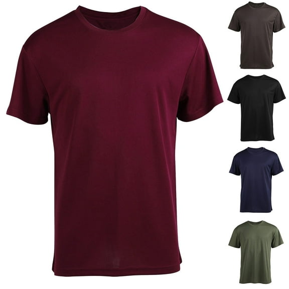 Hvyesh Men's Big and Tall Short Sleeve Moisture Wicking Athletic T-Shirts Summer Quick Dry Workout Shirts Athletic Gym Muscle Tee Shirts