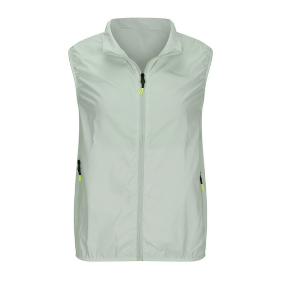 Hvyesh Men's Lightweight Golf Vest Outerwear Big and Tall Sleeveless Running Casual Hiking Vests