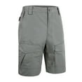 thumbnail image 1 of Hvyesh Mens Big and Tall Dress Shorts Flat Front 5 Inch Golf Shorts Wrinkle-free Formal Shorts Classic Fit Summer Business Work Golf Shorts, 1 of 8