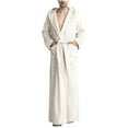 thumbnail image 1 of Hvyesh Mens Fuzzy Plush Long Hooded Bathrobe Full Length Terry Cloth Robes Couple Soft Home Pajamas Comfy Sleepwear Pajamas, 1 of 1