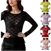 Sheer Tops Embroidery