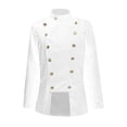 thumbnail image 1 of Hvyesh Military Jacket for Mens Gothic Victorian Renaissance Tailcoat Steampunk Jacket Frock Coat Costume, 1 of 6