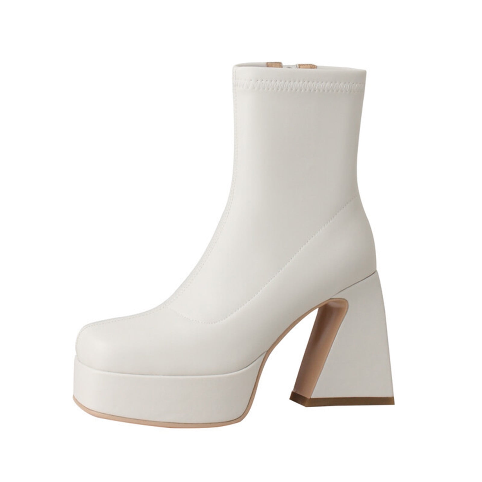 Pull on top stretch boots