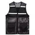 thumbnail image 1 of Hvyesh Plus Size Work Vest,Safety Vest for Men and Women Zipper Up Activity Event Waistcoat Lightweigh Work Gilet, 1 of 2