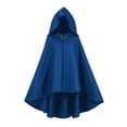 thumbnail image 1 of Hvyesh Renaissance Hooded Cloak Medieval Fantasy Cape with hood Unisex Wizard Witch Cape Halloween Cosplay Costume, 1 of 5