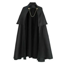 Hvyesh Men Cloak Victorian Witch Cloak Renaissance Medieval Cape Gothic Cosplay Costume