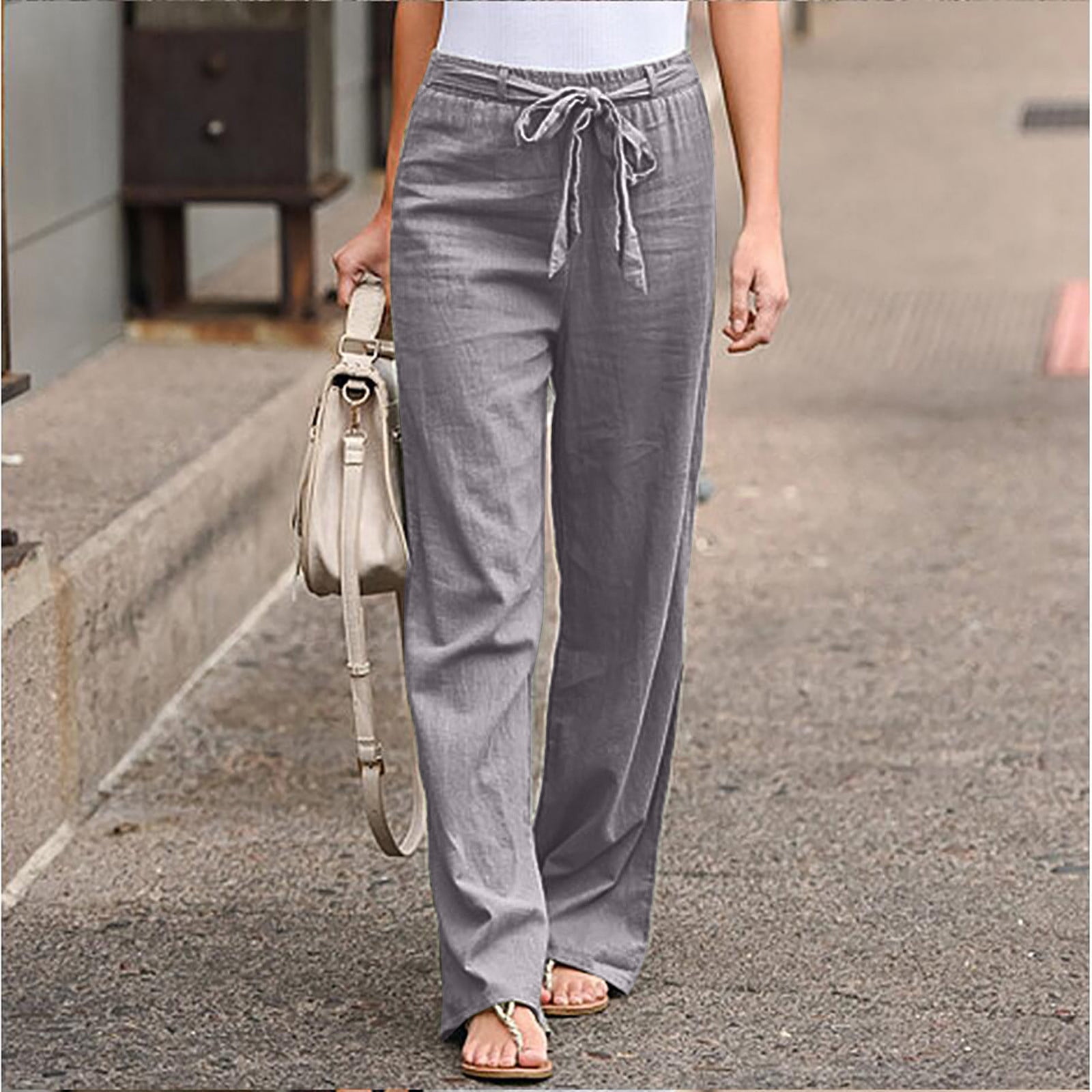 best women's petite linen pants