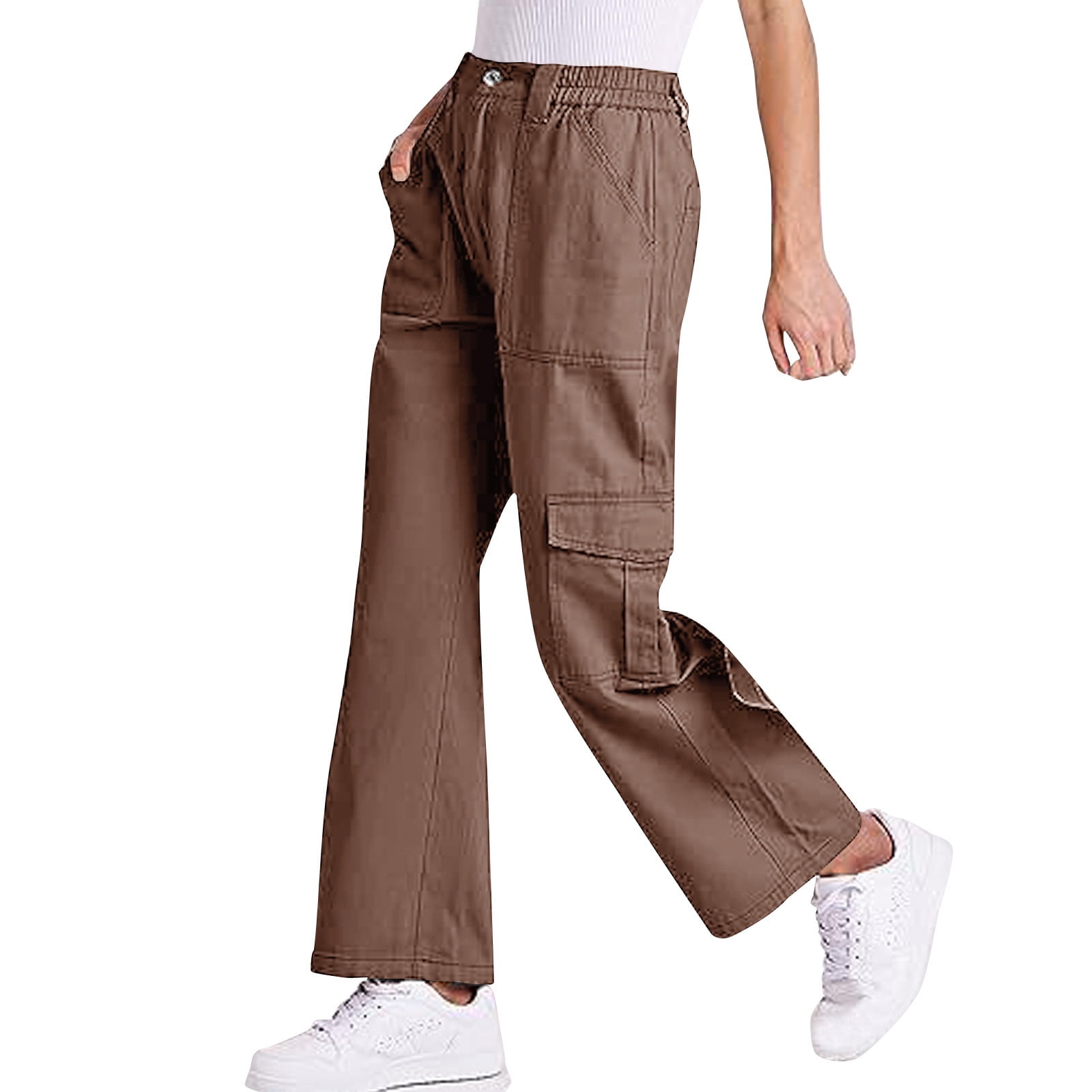 White Techwear Ankle Length Cargo Pants for Men ☢️ ATLAS 1