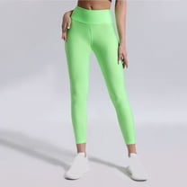 Hvyesh Women High-Waist Yoga Leggings Soft Athletic Tummy Control Pants Butt Lifting Activewear Leggings Quick Drying Stretchy Yoga Pants