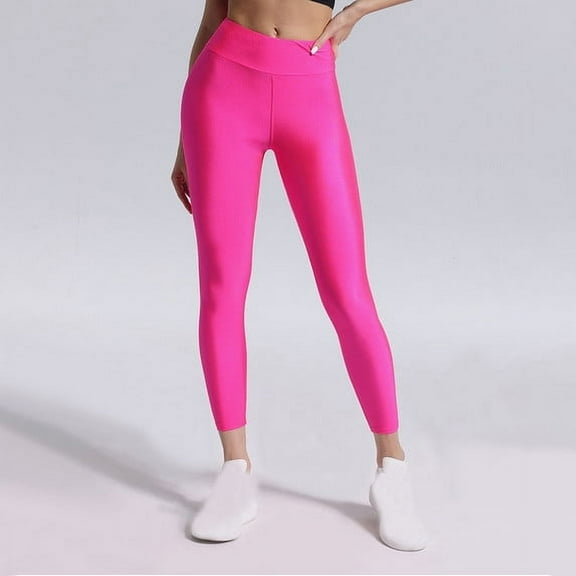 Hvyesh Women High-Waist Yoga Leggings Soft Athletic Tummy Control Pants Butt Lifting Activewear Leggings Quick Drying Stretchy Yoga Pants