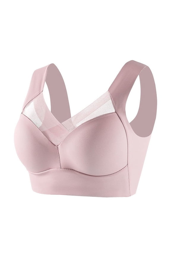 Women Posture Correcting Bra No Wire Posture Correction Wireless Bra Push Up Smoothing Brassiere with Support and Lift