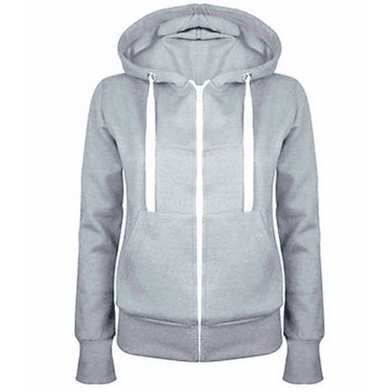 Hvyesh Women's Cute Hoodies Teen Girl Spring Outwear Jacket Oversized Sweatshirts Casual Drawstring Zip Up Y2K Hoodie with Pocket