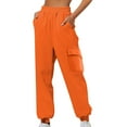 thumbnail image 1 of Hvyesh Women's Joggers Pants Pockets Drawstring Running Sweatpants for Women Lounge Workout Jogging Spring Summer Hiking Bagge Sweat Pants, 1 of 4