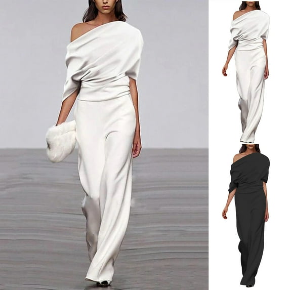 Hvyesh Women's Lace Jumpsuit Summer Slip V Neck Backless Maxi Dress Summer Spaghetti Strap Jumpsuit Floral Lace Cover Up Rompers V-Neck White Beach Dress