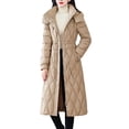 thumbnail image 1 of Hvyesh Women's Long Puffer Jackets Trendy Detachable Sleeve Padded Coat Casual Hood Quilted Winter Vests Warm Zip Up Long Puffer Coat with Pockets, 1 of 3