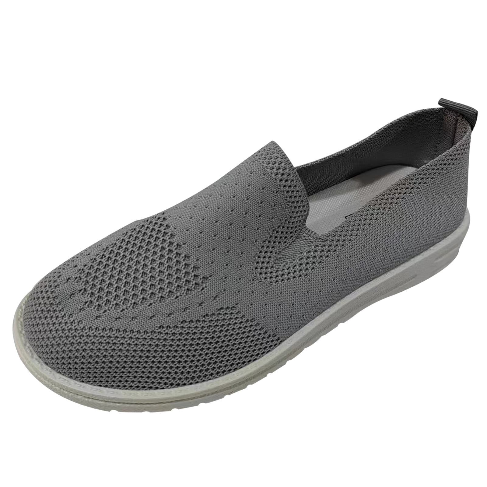 Hvyesh Women's Mesh Slip On Sneakers Fashion Flats Shoes Comfortable