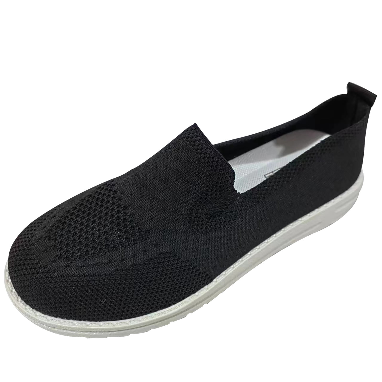 Hvyesh Women's Mesh Slip On Sneakers Fashion Flats Shoes Comfortable