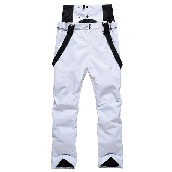 Hvyesh Women's Snow Bib - Insulated Waterproof Snow Pants Ski/Snowboard Overalls