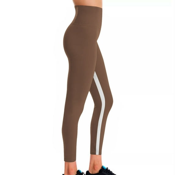 Hvyesh Women's Workout Leggings High Waisted Tummy Control Yoga Pants Skinny Butt Lifting Tights Athletic Running Activewear Leggings