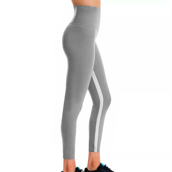 Hvyesh Women's Workout Leggings High Waisted Tummy Control Yoga Pants Skinny Butt Lifting Tights Athletic Running Activewear Leggings