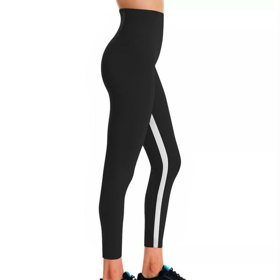 Hvyesh Women's Workout Leggings High Waisted Tummy Control Yoga Pants Skinny Butt Lifting Tights Athletic Running Activewear Leggings