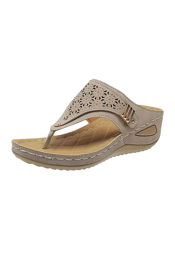 Womens Flip Flops Ladies Yoga Mat Comfortable Walking Thong Sandals With Plantar Fasciitis Arch Support Slip On Indoor Outdoor For Summer