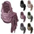 thumbnail image 1 of Hvyesh Wrap Wasteland Hooded Shawl Cowl Scarf Rogue Medieval Cloak Renaissance Costume Cape, 1 of 3