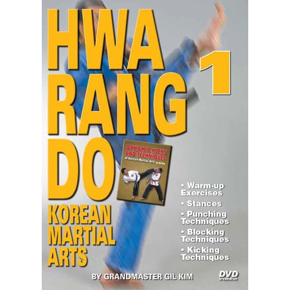 Hwa Rang Do Korean Karate Martial Arts #1 DVD GM Kim kicking punching blocking