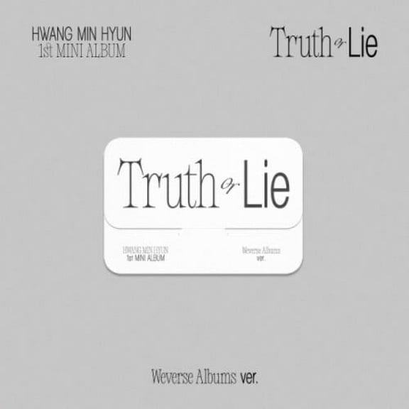 Hwang Min Hyun - Truth Or Lie - Weverse Albums Version - incl. QR Card + 2 Photocards - Music & Performance - CD