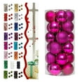 Hwkond 24pcs Christmas Decorative Balls, Christmas Hanging Ornaments