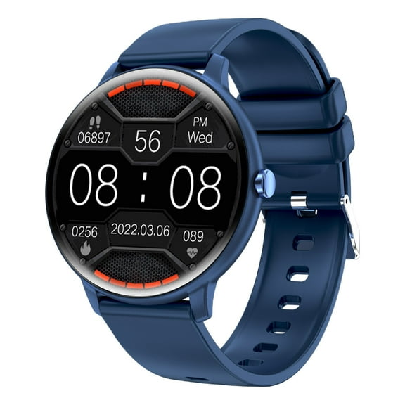 Hwkond Android Smart Watch for Men, 1.39-inch TFT High-definition Screen For Bluetooth Communication With 100+sports Modes Long Standby IP67 Waterproofs And Dustproofs Smartwatch(Blue)