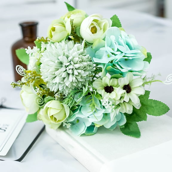 Artificial Flowers for Outdoors, Simulation Wedding Handheld Flower Wedding Photography Flower Art Home Decoration
