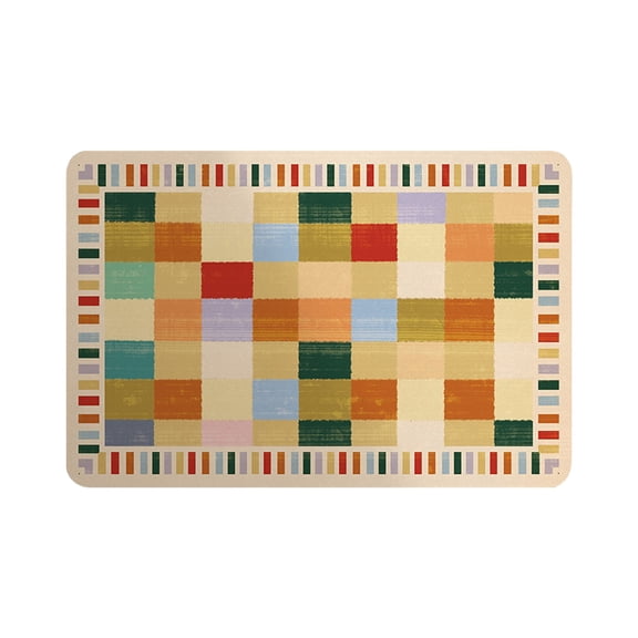 Hwkond Bath Rugs Clearance, Absorbent Bathroom Bath Mat Shower Rug Quick Drying Bath Mats Kitchen Entrance Doormats Home Floormat Bathtub Carpet