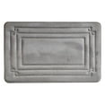 thumbnail image 1 of Hwkond Bathroom Mats, Bathroom Absorbent Floor Mat Is Machine Washable Soft And Quickly Absorbs Water Bath Rugs Ensuring Stable And Non Slip Bathroom Floor Mat,Gray,15.74x23.62in, 1 of 6