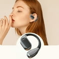 thumbnail image 1 of Hwkond Bluetooth Earbuds On-ear Bluetooth Headset Non-in-ear With Gyroscope Chip Wireless Headset 72 Hours Long Life Head Control Headset HD Sound Quality-low Latency Promotion for 25% Off, 1 of 6