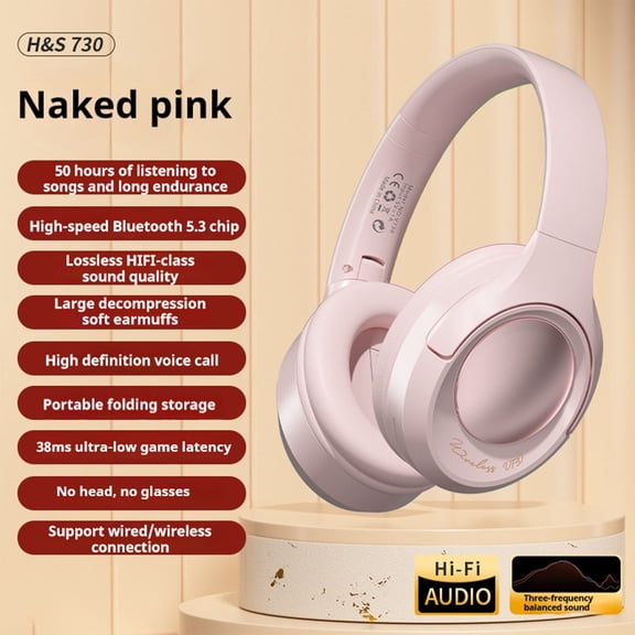Hwkond Bluetooth Headphones Bluetooth HeadsetPlug In CablePlug In CardUltra-long Battery LifeGamingLow LatencyMobile Phone Universal Promotion for 25% Off