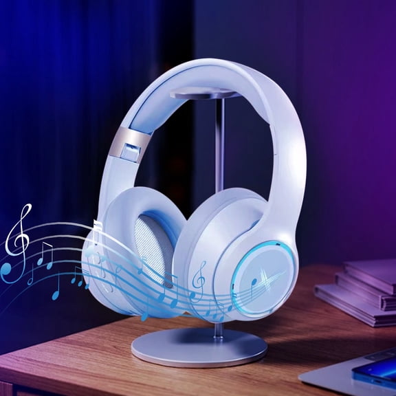Hwkond Bluetooth Headphones Luminous Wireless Bluetooth Headset Is Comfortable And Suitable For Use Up to 25% Off